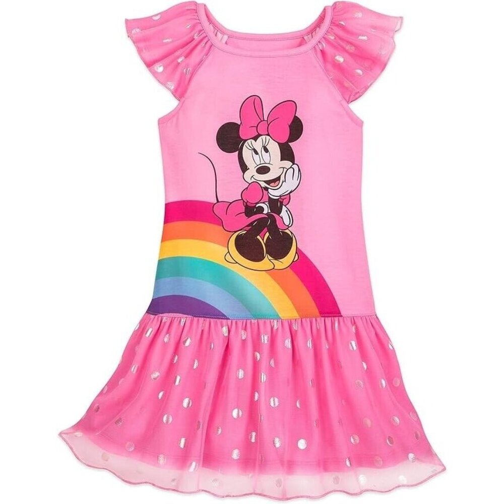 Disney Girls' Nightgown, Soft & Cute Pajamas for Kids